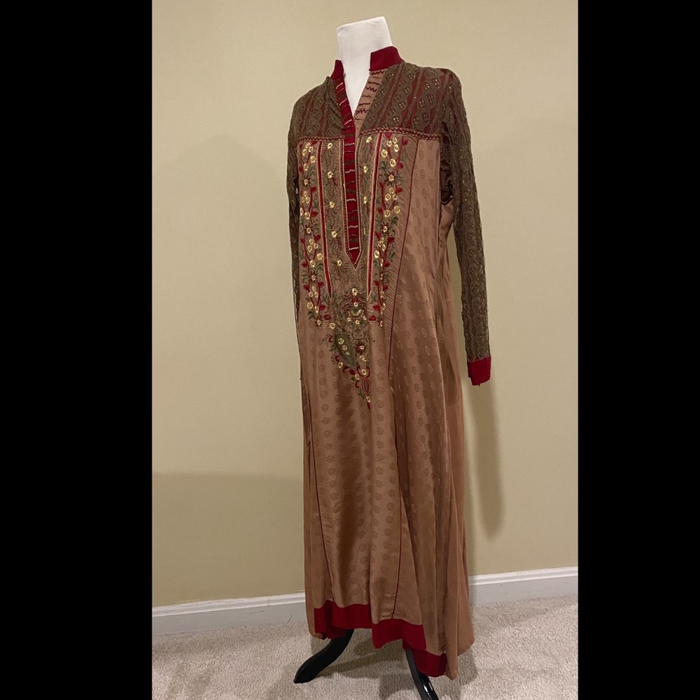 Kameez and trouser with scarf